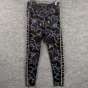 Victoria Sport Knockout Tight Leggings Small Jeweled Chain Athleisure Glam Y2K